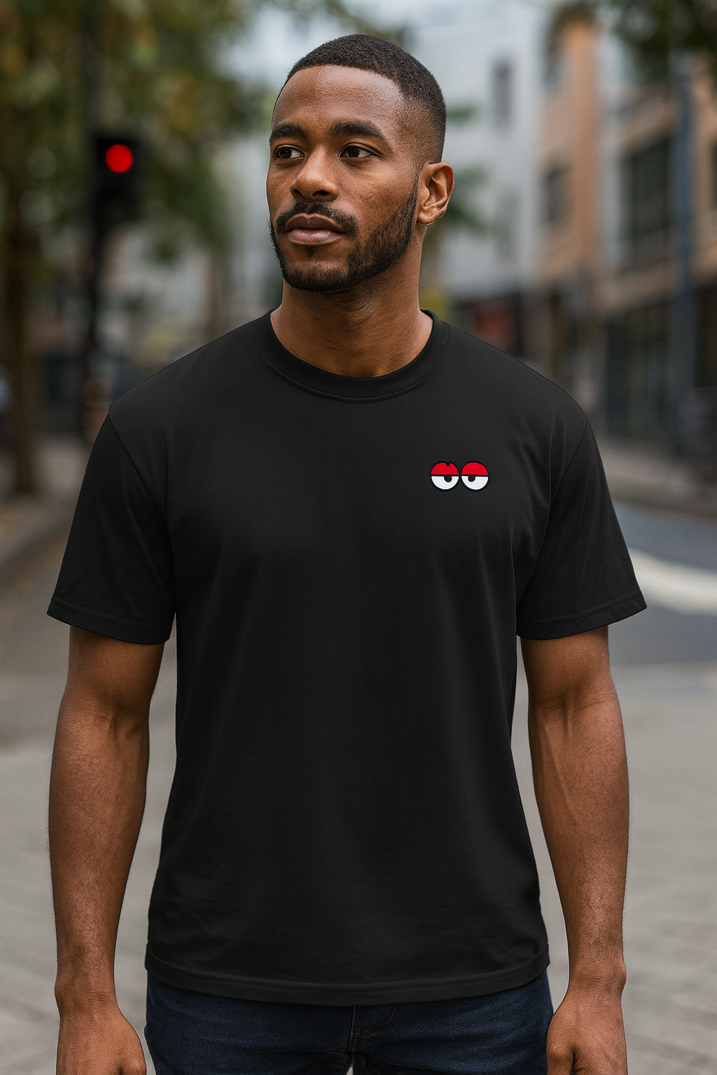 Sneaky Eyes True Fit T-Shirt