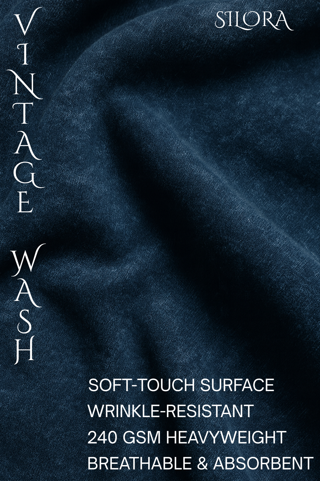 Luminous Deer : Acid Wash 240 GSM Oversized Tee