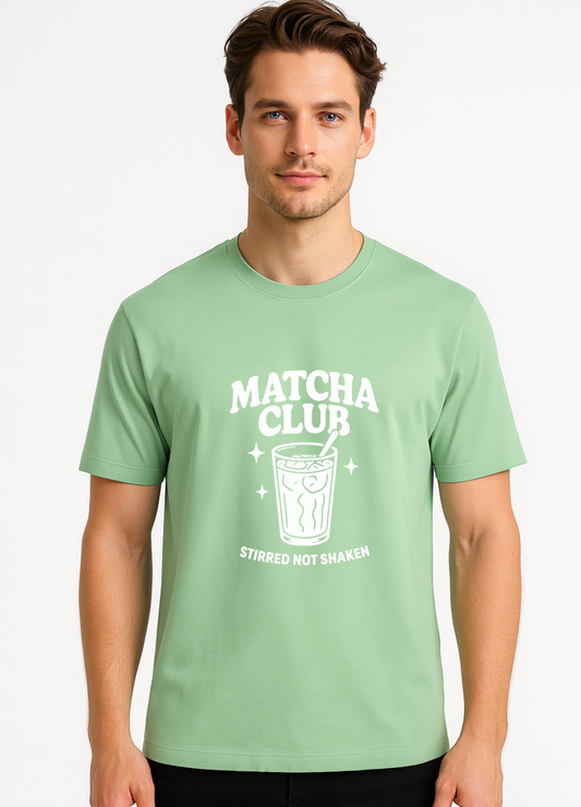 Matcha Club T-Shirt – Regular Fit | Premium Cotton