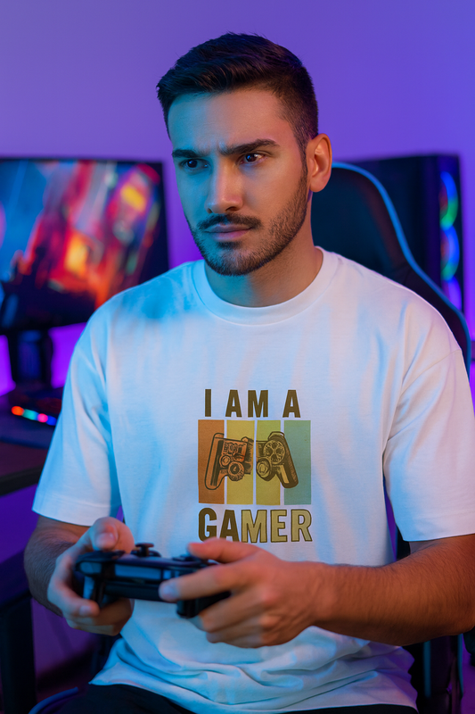 I Am A Gamer Oversized T-Shirt