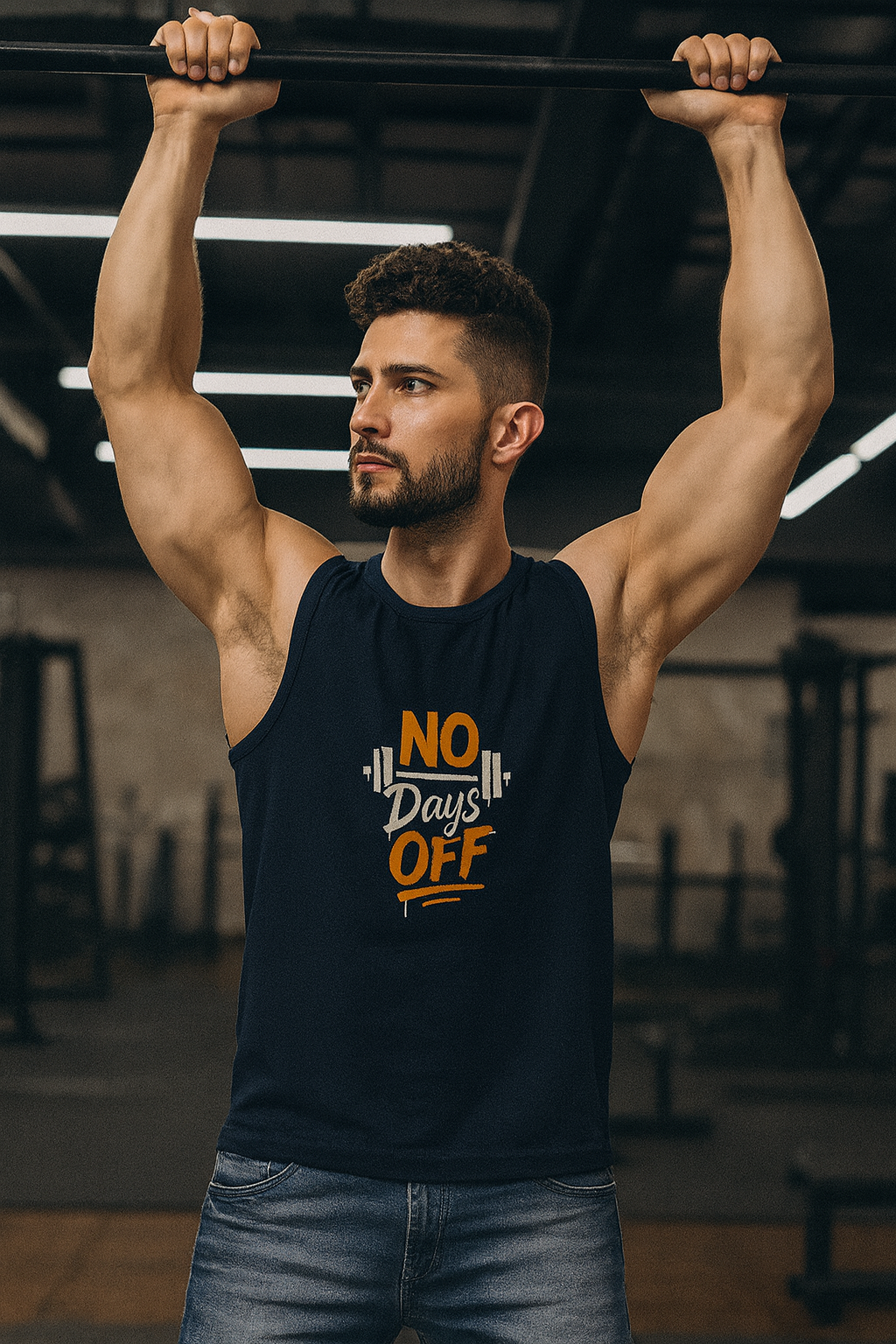 No Days Off Tank Tee