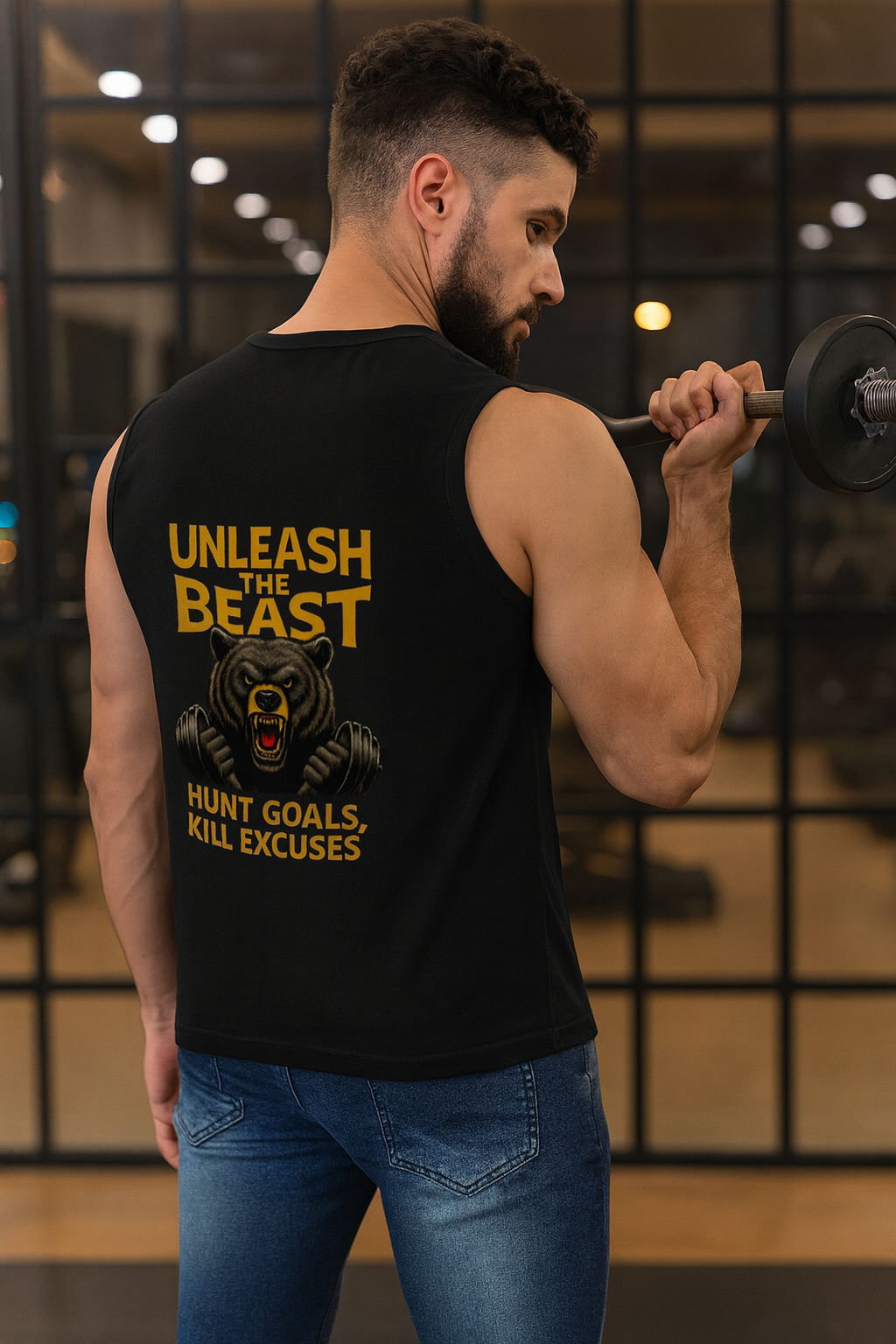 Unleash The Beast Tank Tee