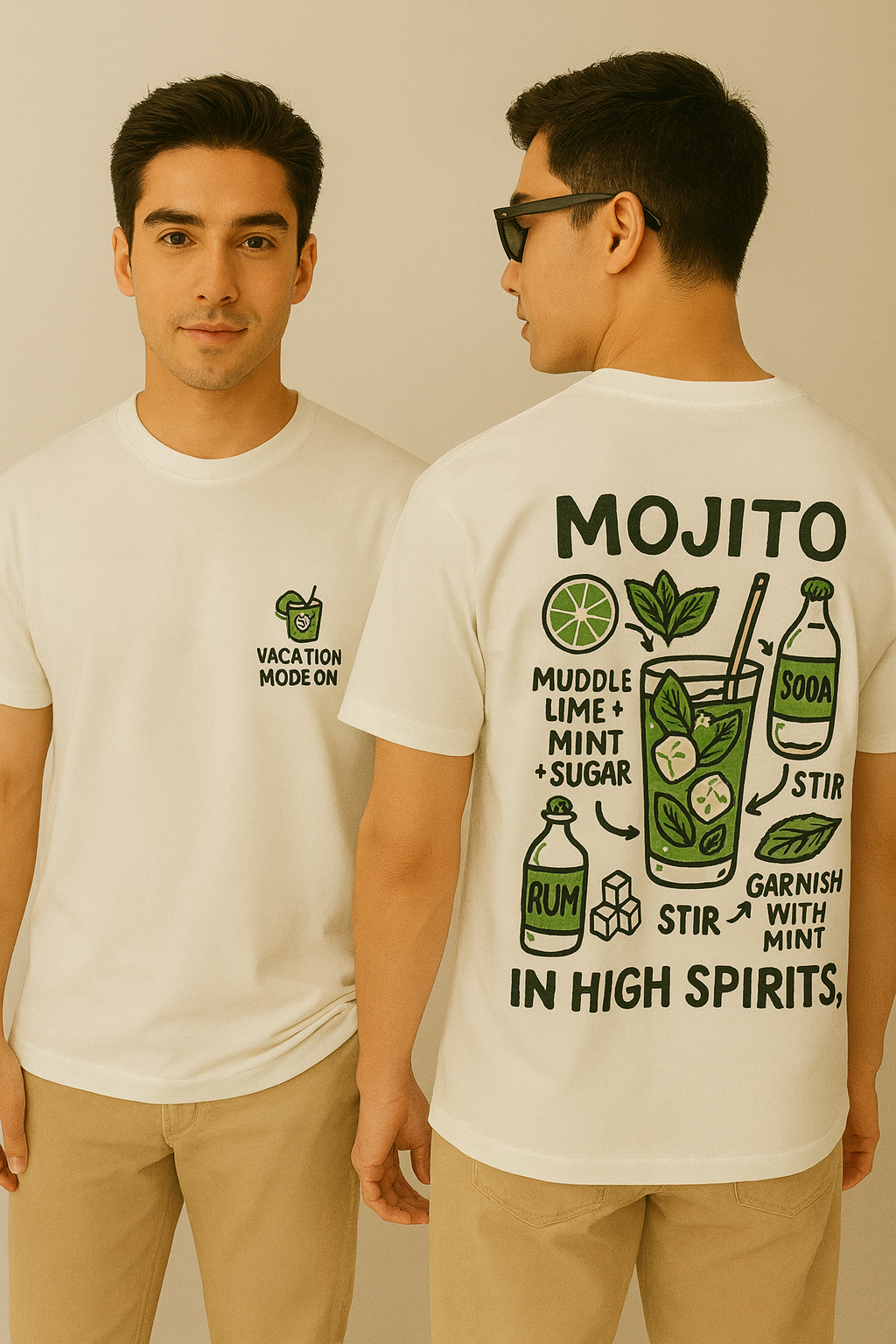 Vacation Mojito True Fit T-Shirt