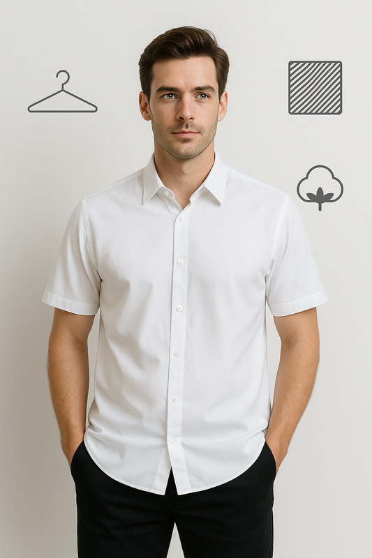 Premium White Oversized Shirt