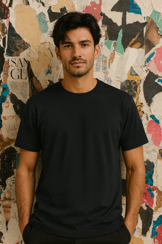 Black Regular Fit T-Shirt