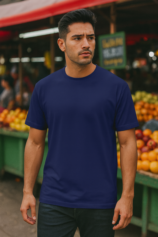 Royal Blue Regular Fit T-Shirt