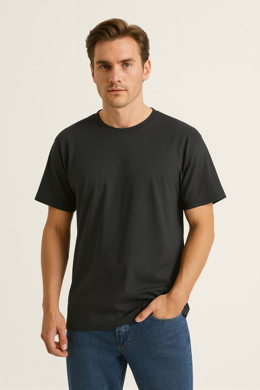 Steel Grey Regular Fit T-Shirt