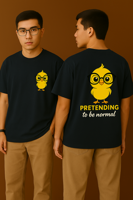 Pretenting To Be Normal Oversized T-Shirt