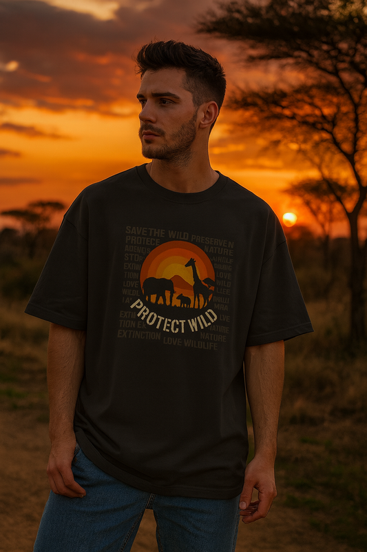 Protect Wild Oversized Standard T-Shirt