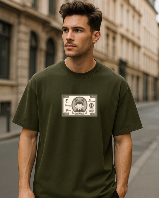 Currency Oversized Premium T-Shirt