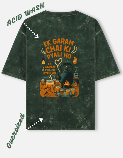 Street Chai Culture Oversized Tee